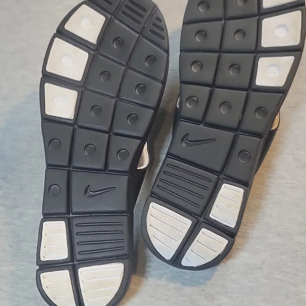 Nike Comfort Footbed Men's Thong Sandals Black Logo Cushioned Slip On US 10 - Picture 7 of 9